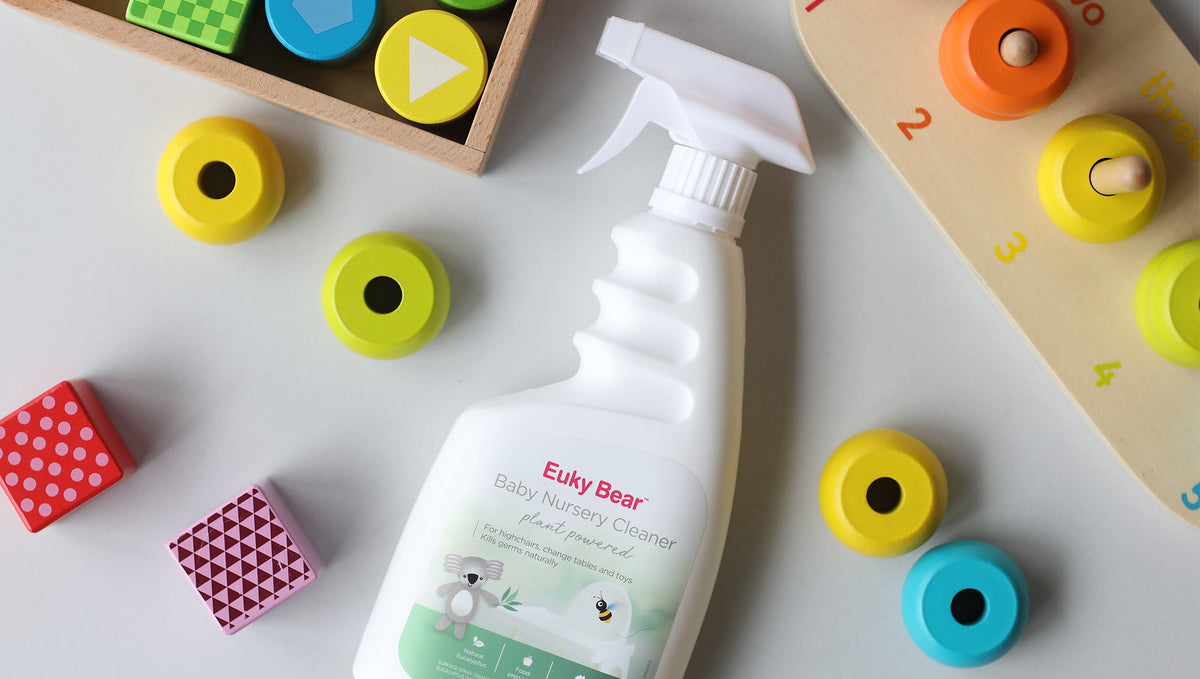 Natural cleaning tips for baby toys