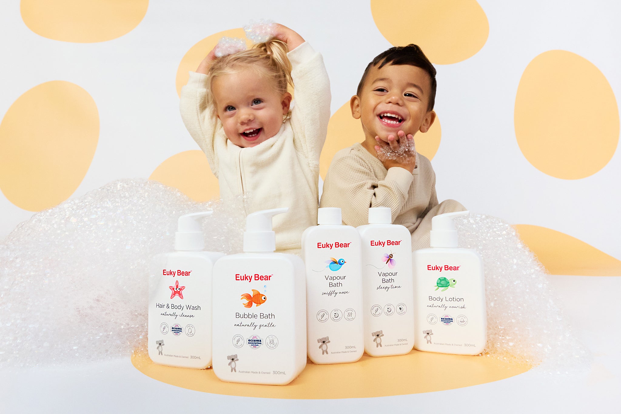 Bathtime just got BIGGER! All the fun, no nasties with Euky Bear’s new Bath & Body range.